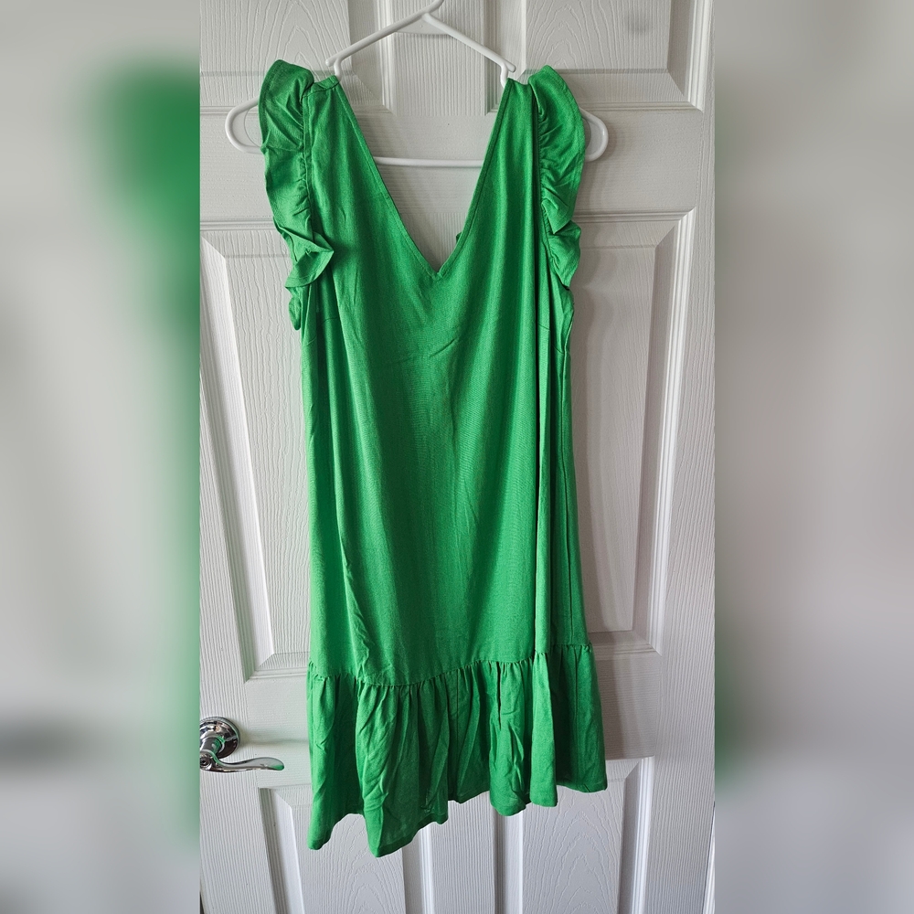 Ava And Grace Size S Green Dress Small NWT